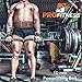 ProFitness Genuine Leather Workout Belt (10MM Wide) - Proper Weightlifting Form - Lower Back and Lumbar Support for Cross Training Exercises, Powerlifting Workouts, Deadlifts (Large, Classic Tan)