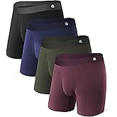 DAVID ARCHY Men's Ultra Soft Underwear Micro Modal Breathable Moisture Wicking Seamless Underwear for Men Multipack