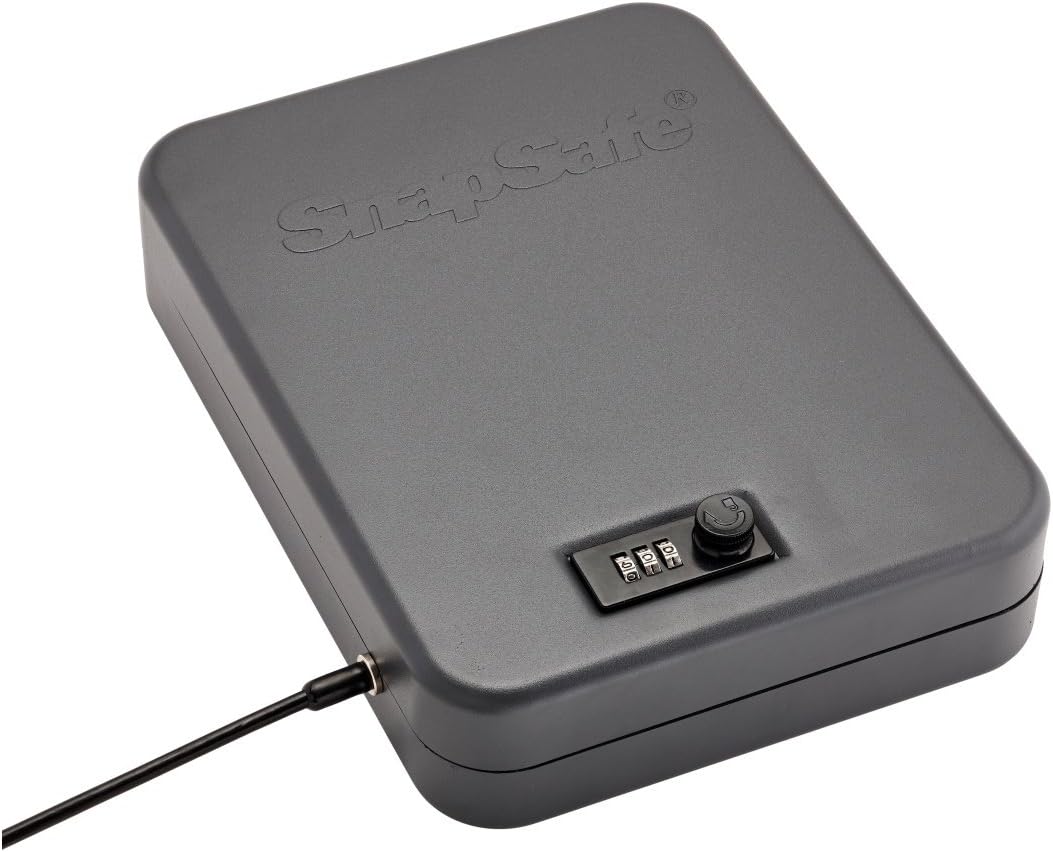 SnapSafe Lock Box With Combination Lock