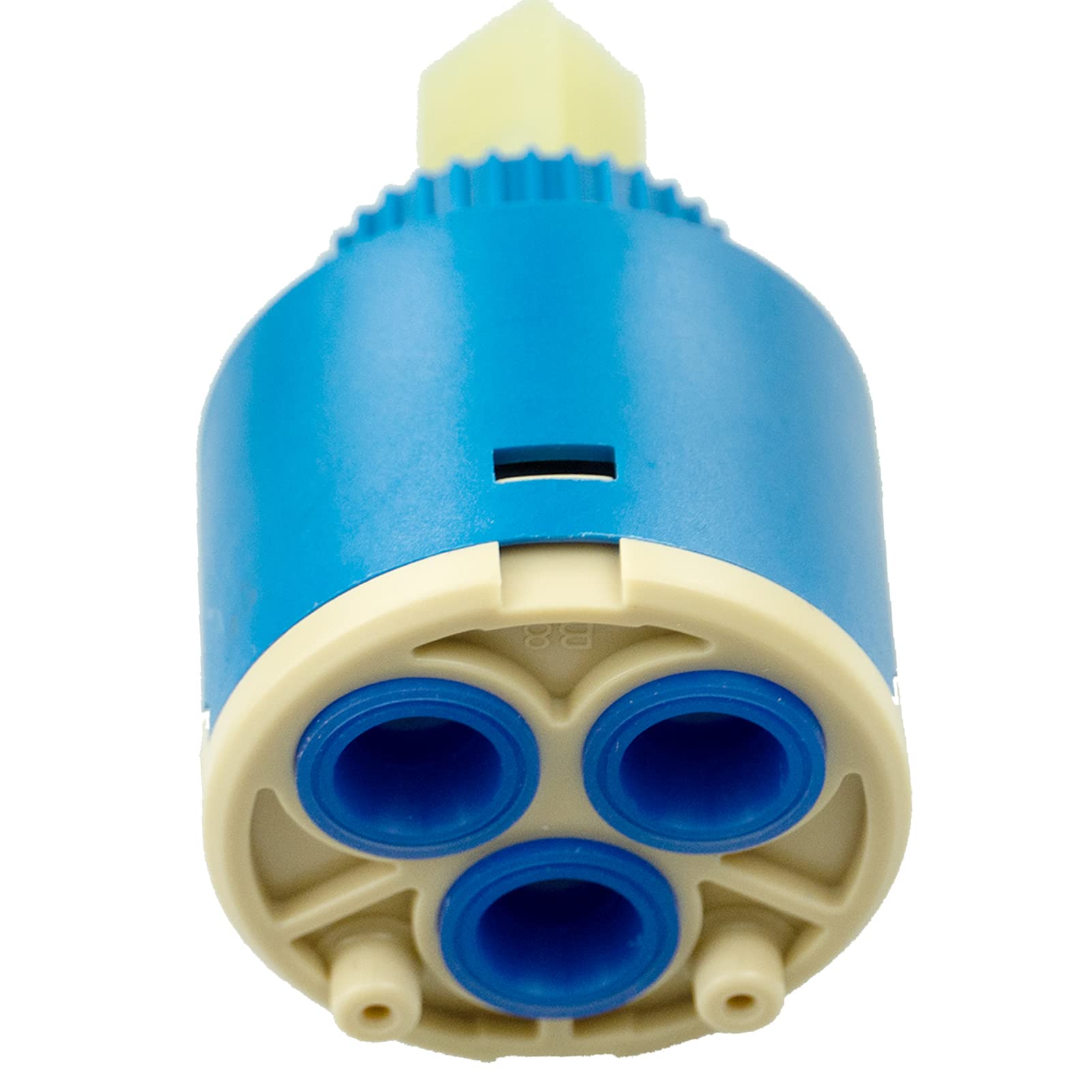 35mm Tap Cartridge, Ceramic Faucet Cartridge, Ceramic Disc Cartridg Valve, Mix Tap Inner Cartridge Replacement for Kitchen Faucet, with Cartridge Base