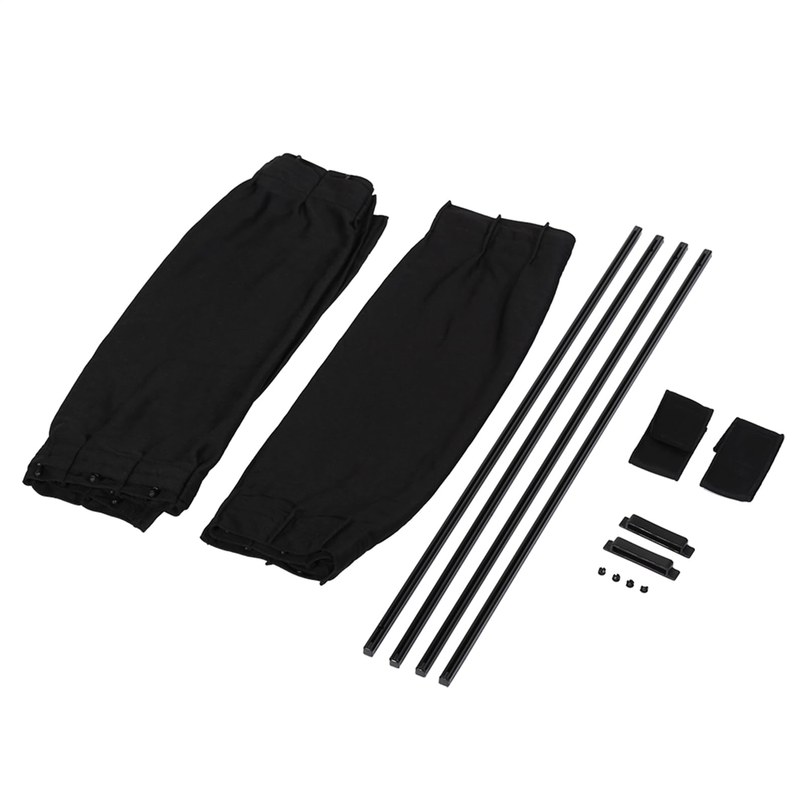 Ejoyous Car Side Window Sunshades , 2Pcs Auto Window Shade Privacy Curtains Adjustable Sun Shade Drape Visor Valance Curtain for Block UV Rays Breastfeeding Sleeping Changing Clothes Camping