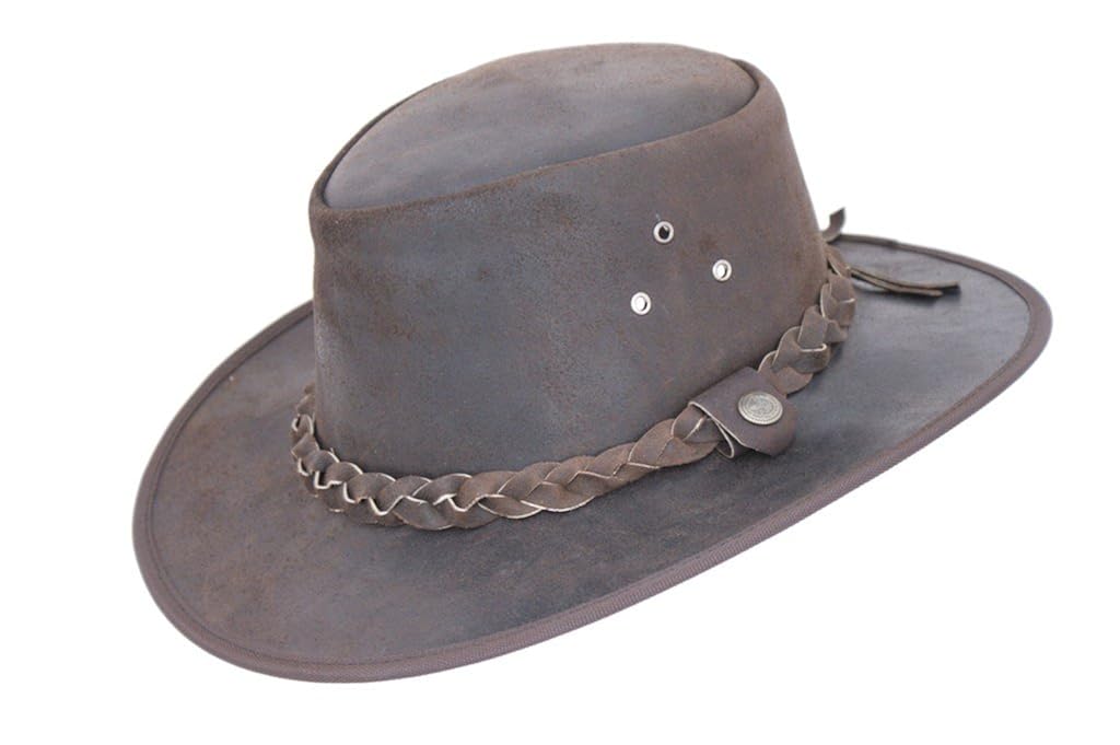 gents leather hat