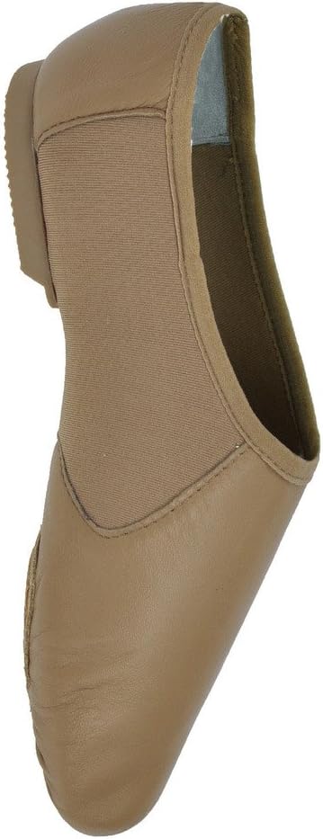 StarliteFanatic Slip On Leather Jazz Shoe, Split Suede Sole