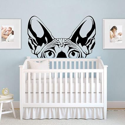 Zzlfn3lv Dessin Anime Sphynx Cat Head Point Culminant De Voiture Ordinateur Portable Sticker Chambre Canape Animal Animal Chat Tete De Chien Autocollant Mural Nursery Vinyle Home Decor 90 56 Cm Amazon Fr Zzlfn3lv Dessin Anime Sphynx Cat Head Point Culminant De Voiture Ordinateur Portable Sticker Chambre Canape Animal Animal Chat Tete De Chien Autocollant Mural Nursery Vinyle Home Decor 90 56 Cm Amazon Fr