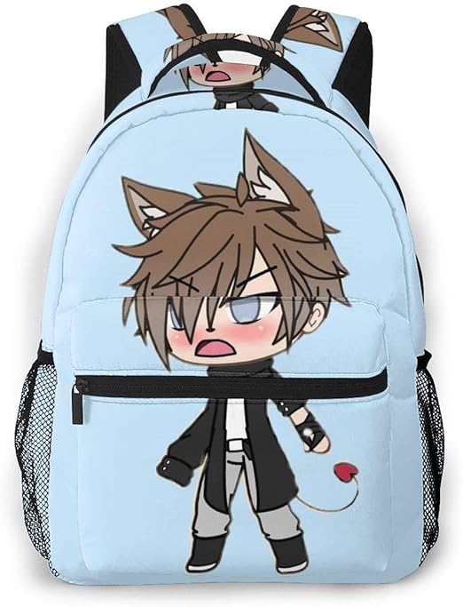 GachaLife Merch 3D Print Backpack Large Casual Backpack for Youth