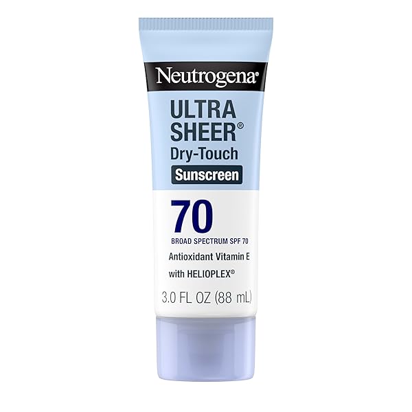 NEUTROGENA ULTRA SHEER DRY-TOUCH SUNSCREEN LOTION SPF 70,...