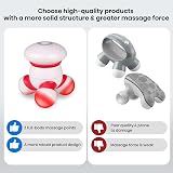 Cotsoco Cordless Mini Massager Handheld Deep Tissue Body Massager 3AAA Battery view 3