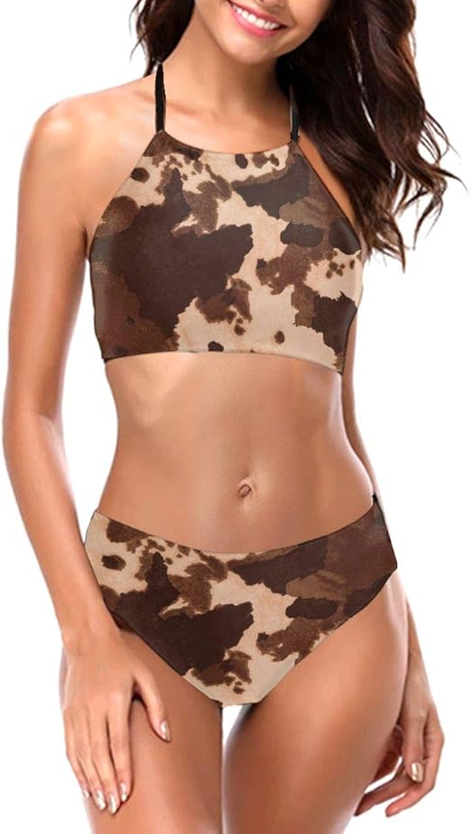 cowhide bathing suit