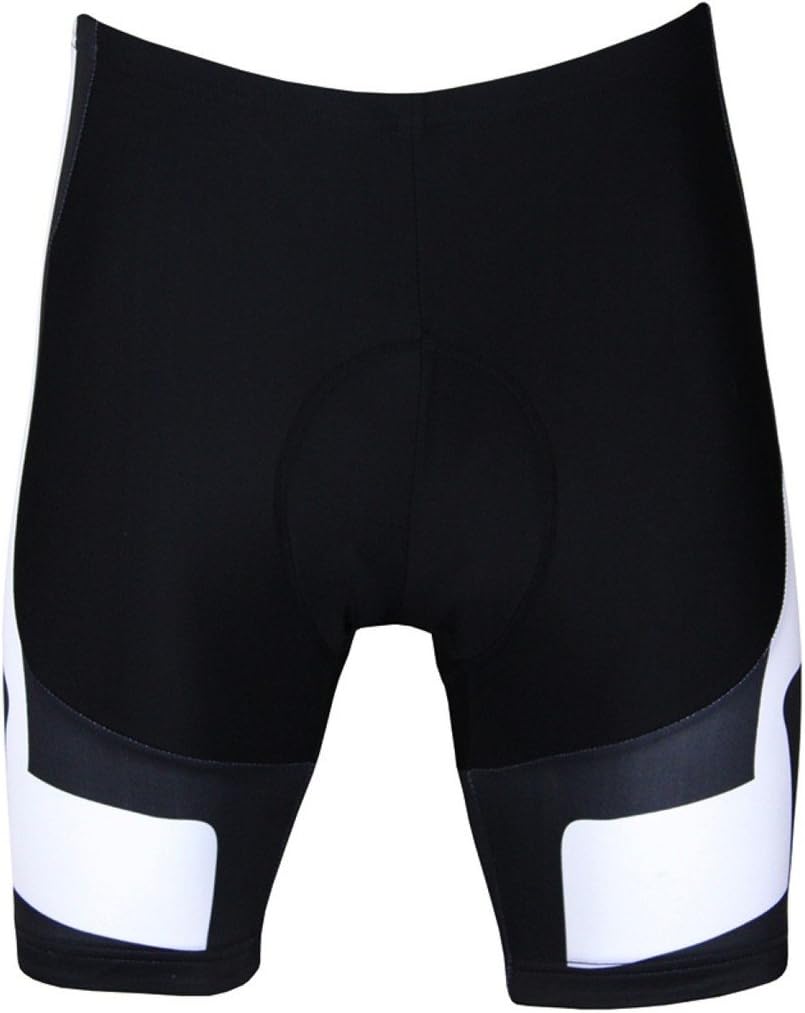 PaladinSport Men's Stripes Style Breathable Cycling Jersey and 3D Padded Bike Shorts Set Size S-6XL