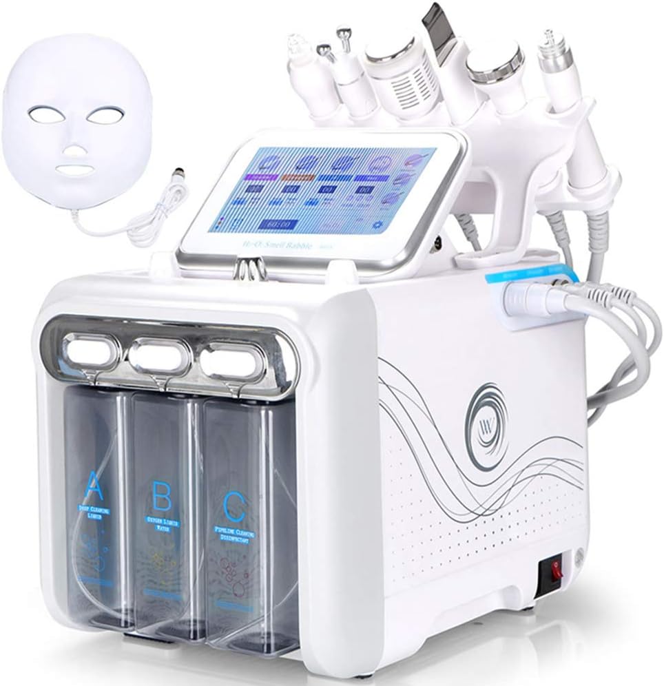 KKJKK 7 in 1 Water Oxygen Hydrafacial Machine Professional Diamond