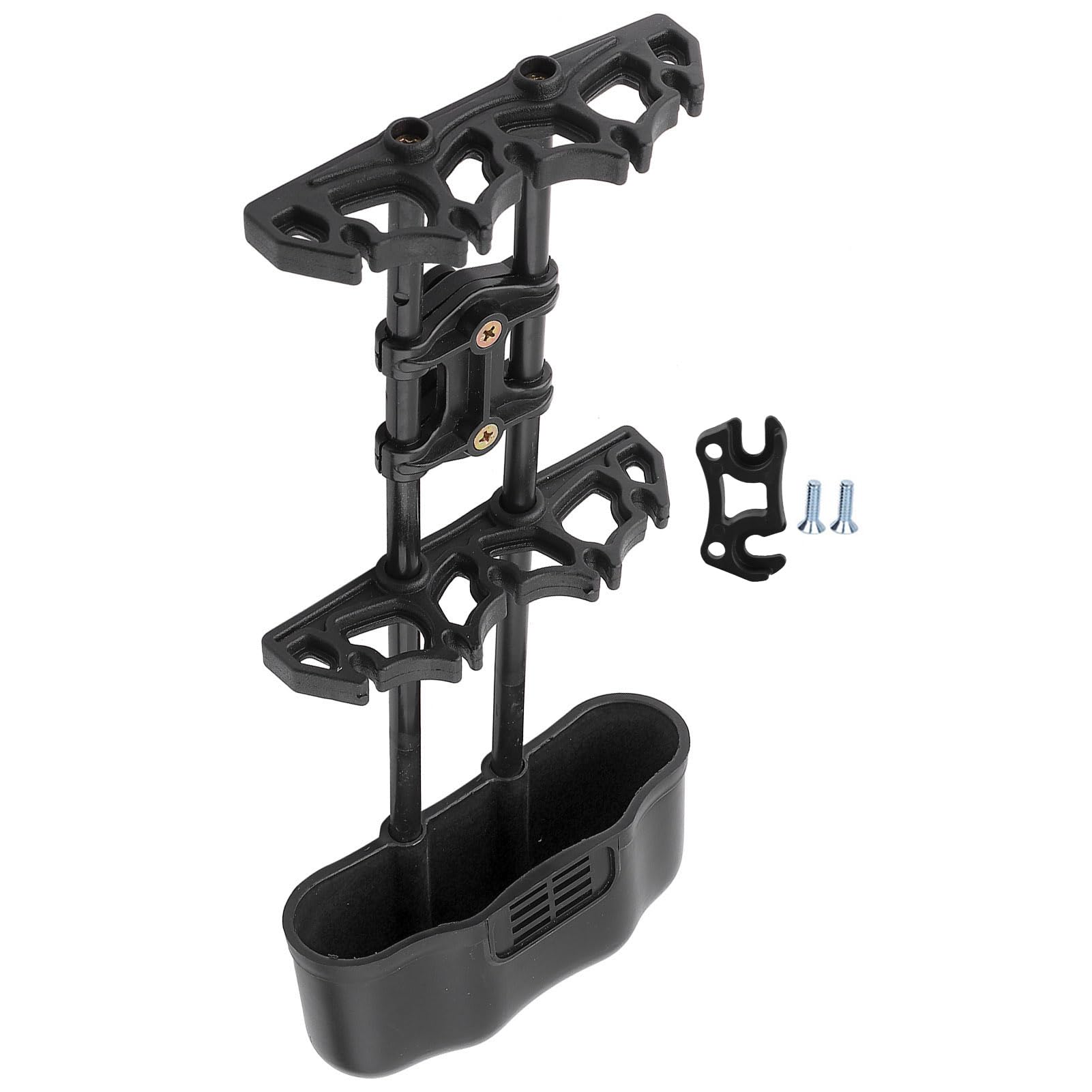 Kuuleyn Arrow Quiver, Arrow Holder, Archery Quiver, Bow Quiver, Portable 5 Arrow Quiver Buckle Type Bows Holder Box Outdoors Archery Equipment for Fixed and Mechanical Arrows