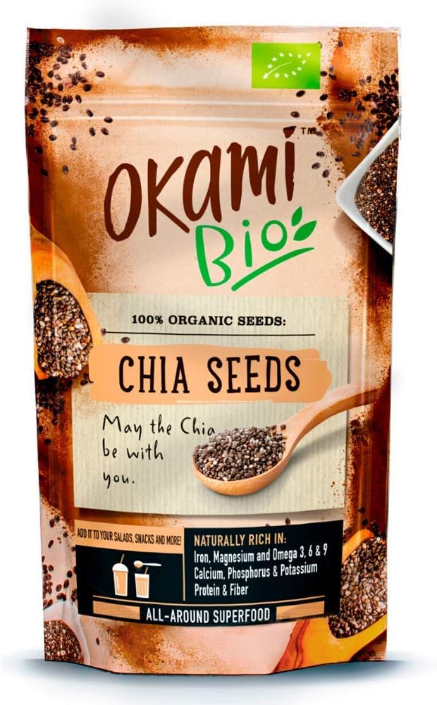 Okami Bio | Semillas de Chia | 100% Orgánico | Vegano ...