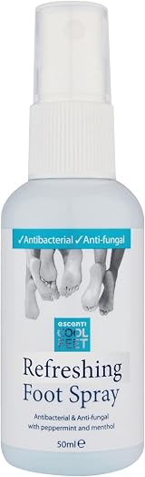 2 x Shop4allsorts Antibacterial Foot Spray 50ml Menthol Peppermint view 4