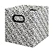 Bankers Box Home Organization, Cubby Storage Bin, Black and White, 2 Pack (2820601)