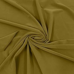 Texco Inc Solid 4-Way Stretch Venezia Polyester