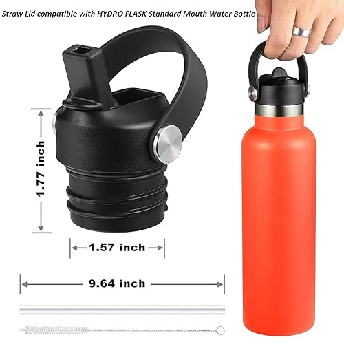 24 Oz Hydro Flask Top Amazon Straw Lid For Hydroflask, Lids With
