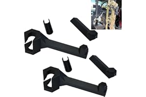 Bow Buddy Bow Hanger for Truck, Compound Bow Headrest Mount, Twist On 2.0 Bow Holder with Rubber Protector Spacer Ring, Unive