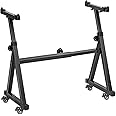 AODSK Keyboard Stand Heavy Duty- Z Style Adjustable and Portable Heavy Duty Piano Stand for Kids and Adults,Height and Width Adjustable Fits for 61-88 Keys Electric Pianos