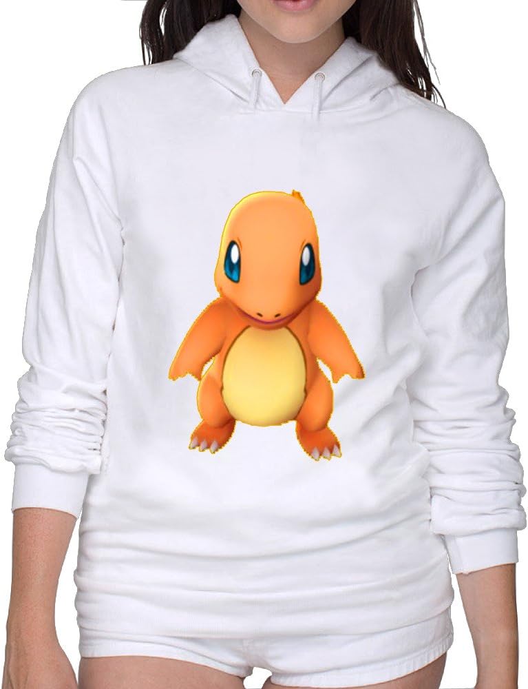 Charizard Go Hooded Sweatshirt Comfortable Women's Sweatshirts 80's Hoodies