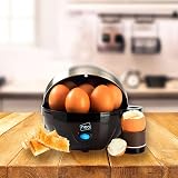 Neo 3 in 1 Electric Egg Cooker Boiled Poached Omelette Maker Black Silver view 2