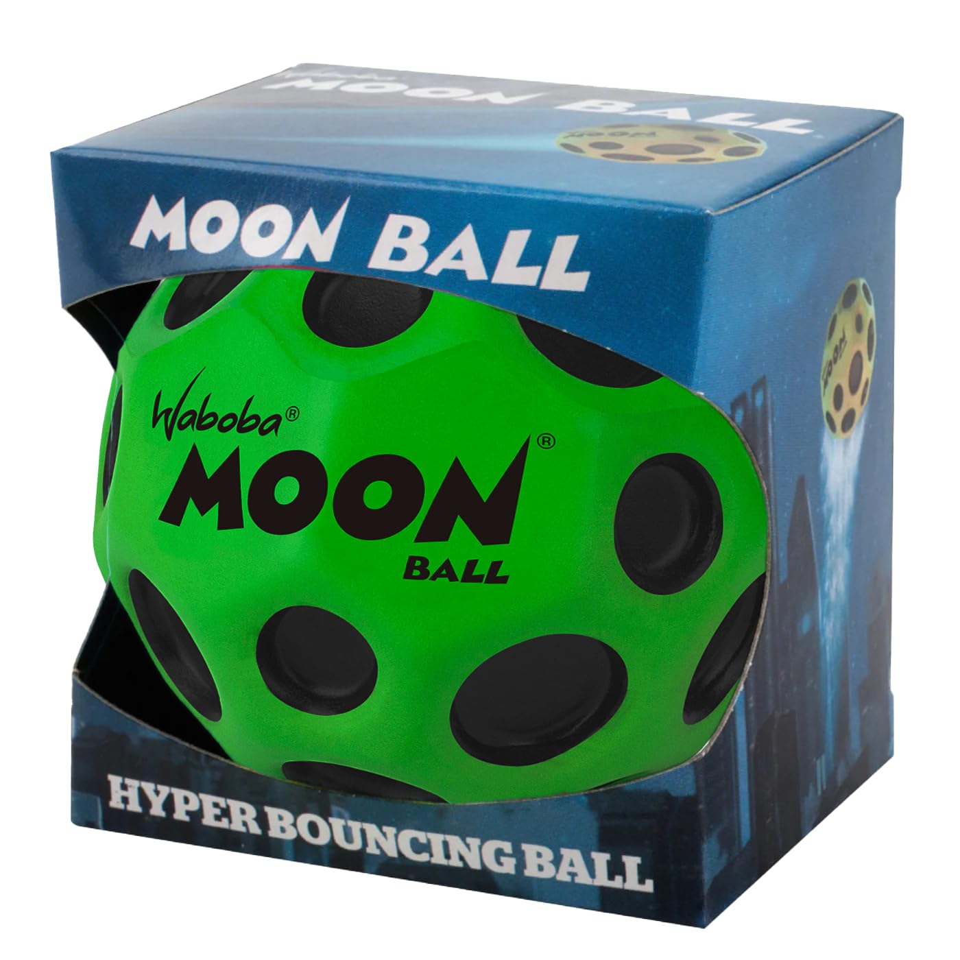 Waboba The Original Moon Ball - Hyper Bouncy Ball - All Ages Extreme Bounce and Fun - Perfect for Active Play and Outdoor Games