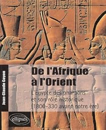 De l'Afrique à l'Orient