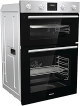 Hisense Electric Double Oven with Built-in Hob 88cm x 60cm Stainless Steel view 5
