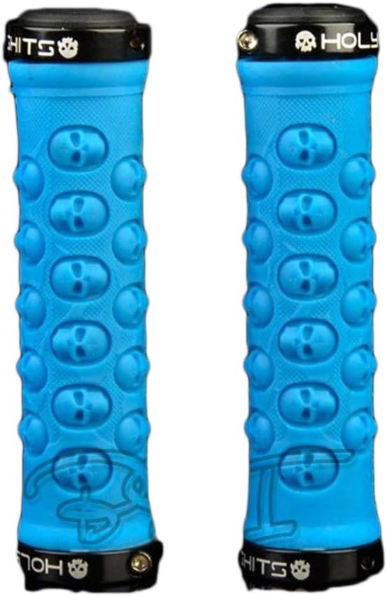 Signswise MTB Skull Style Double-Locked Anti-Slip Handlebar Grips Cover