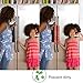 OUGAR8 Refrigerator Door Handle Covers Handmade Decor Protector for Ovens, Dishwashers.Keep Your Kitchen Appliance Clean from Smudges, Food Stains(Red Owl, 14.5