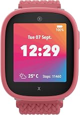 XPLORA X6 Play Kids Smartwatch Phone 4G GPS SOS Camera School Mode Pink view 2