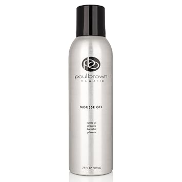 Paul Brown Hawaii Best Mousse Finishing Gel Extra Hold Firm Control Mousse Hair Styling Mousses For All Hair
