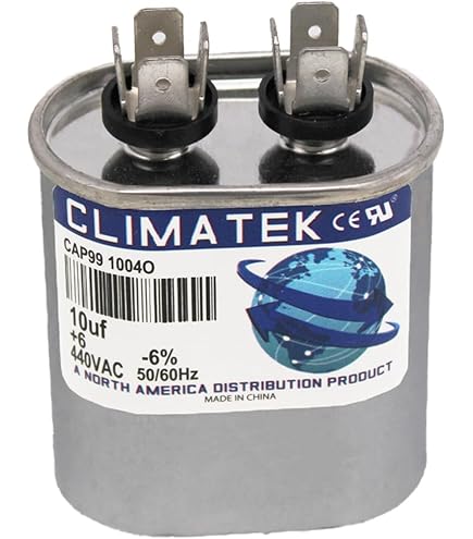 ぷうたろうさま York Single Run Capacitor, 10Mfd,370V,Flat: Capacitors