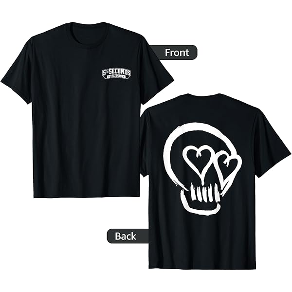Amazon.com: 5 Seconds of Summer - Photo Scribble T-Shirt