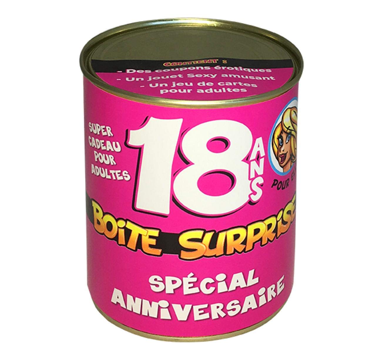 Decorations Et Accessoires De Fetes Loisirs Creatifs S 1 Boite Humoristique Cadeau Anniversaire 18 Ans Rose Adulte R Bt18f Voxloud Com