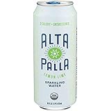 ALTA PALLA Sparkling Fruit Juice Beverage Lemon Lime At least 95% Organic, 16fl.oz. (Pack of 12)