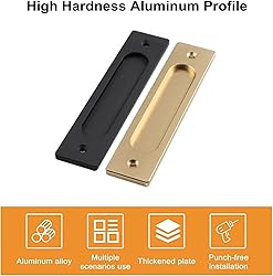MOROBOR Rectangular Recessed Sliding Door