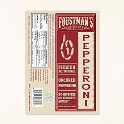 Foustman's Salami Pork and Beef