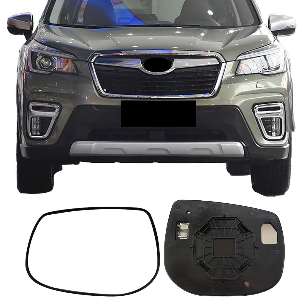 Photo 1 of Driver Side Mirror Glass for Subaru Crosstrek 2018-2021,Forester 2019-2021,Backing Plate Power Heated Left Side View Mirror Glass for Subaru Crosstrek 2018 2019 2020 2021,Forester 2019 2020 2021