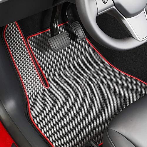 AUTAILORS 5Seat Tesla Model Y Floor Mats for 2020(Long Range)All