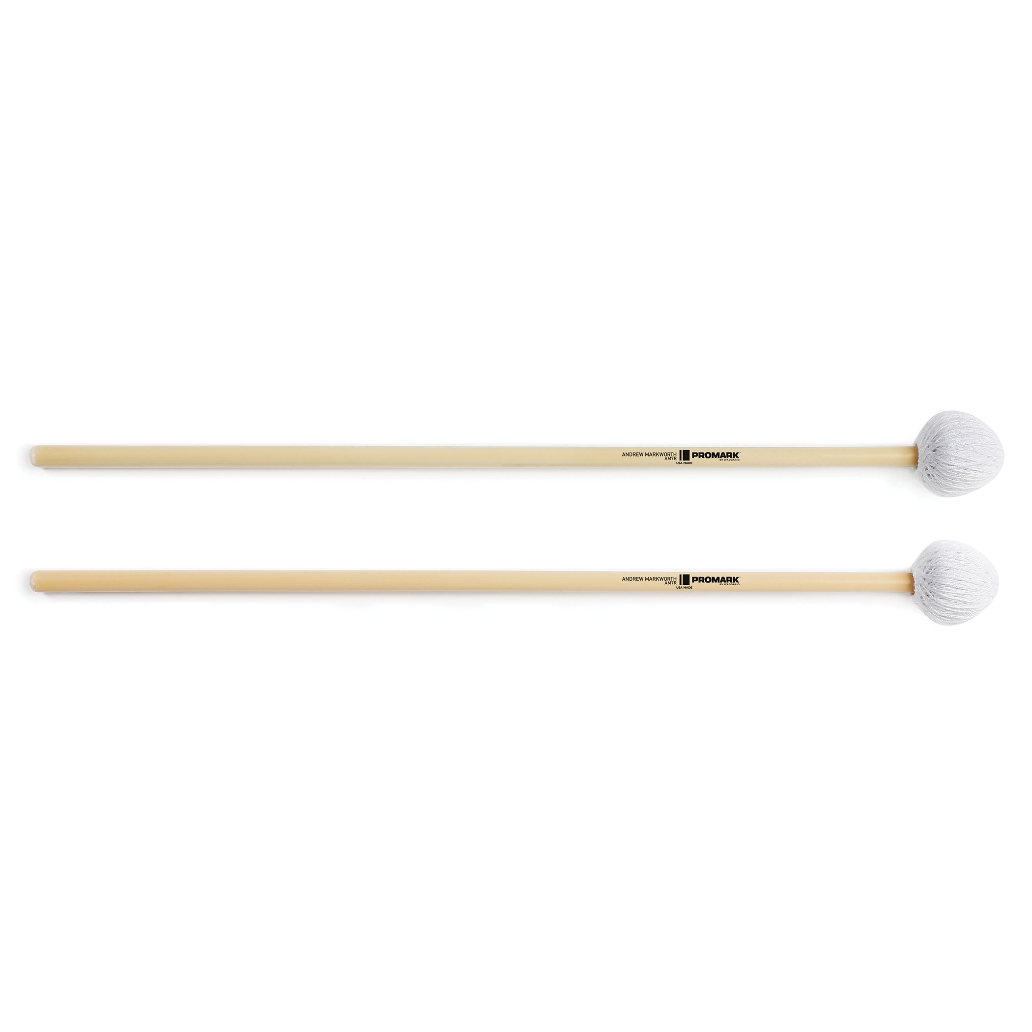 Promark Andrew Markworth AM7R Hard Vibraphone Mallet - Rattan