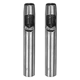 HARFINGTON 2pcs Hollow Punch for Leather 13mm Round
