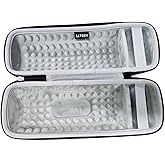 LTGEM Case Compatible with JBL Pulse 4/3 Waterproof Portable Speaker, Black+Grey