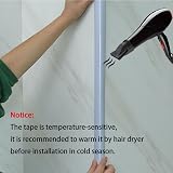 Zayejod 5M PVC Inside Outside Corner Trim Self-Adhesive Vinyl Moulding 4cm view 3