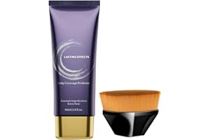 SUPHAN Body Coverage Perfector, Tattoo Cover Up Makeup Waterproof, All Over Complexion Perfector, Body and Leg Makeup (Brush Included)