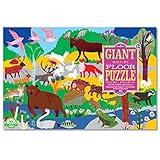eeBoo Woodland Animals Floor Puzzle, 48 pieces