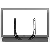 Mount-It! MI-SB39 Soundbar Bracket Universal Sound Bar TV Mount For Mounting Above or Under TV, Fits Sonos, Samsung, Sony, Vizio, Adjustable Arm Fits 32 to 70 Inch TVs, 33 Lbs Weight Capacity Black