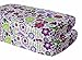 Bacati Crib Fitted Sheets, Botanical Purple (Pack of 2)