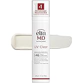 EltaMD UV Clear Face Sunscreen SPF 46, Oil-Free Sunscreen with Zinc Oxide, Dermatologist Recommended
