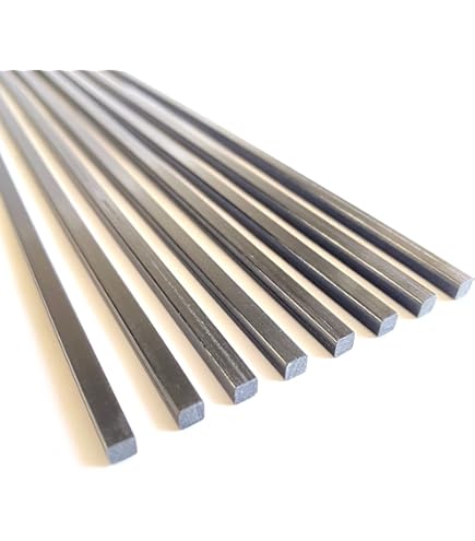 Uxcell Carbon Fiber Strip Bars 1x3mm 400mm Length Pultruded Carbon - View #3