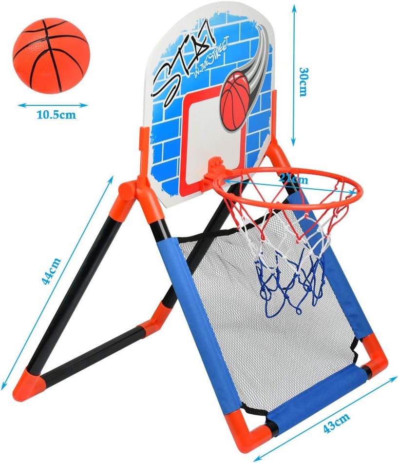 Kinder Basketballkorb fürs Zimmer Hängbar und Faltbar Basketballkorb